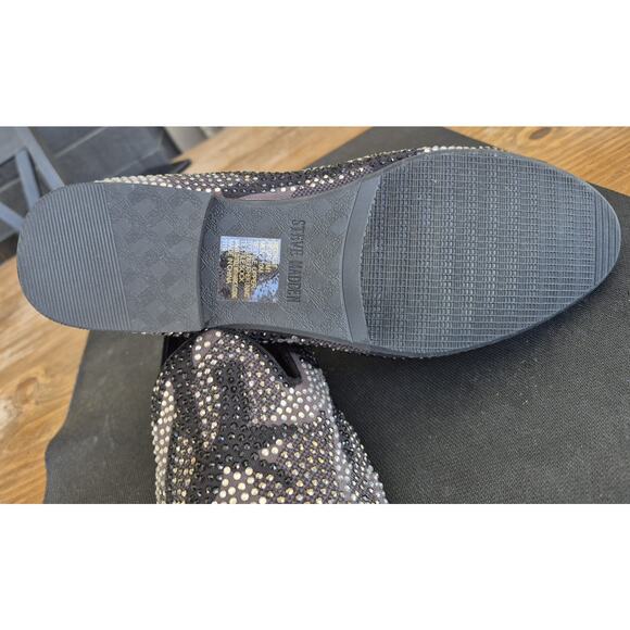 Steve Madden Men\'s Camo Rhinestone Loafers Slip-On Smoking Shoes Size 10 main image 13